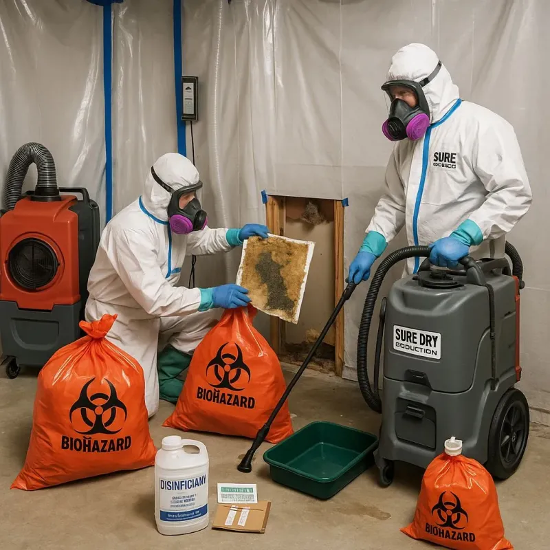 Contaminated Water Handling Protocols process in Bedford Heights, OH