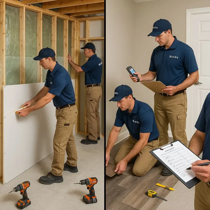 Repairs and Reconstruction process in Bedford Heights, OH